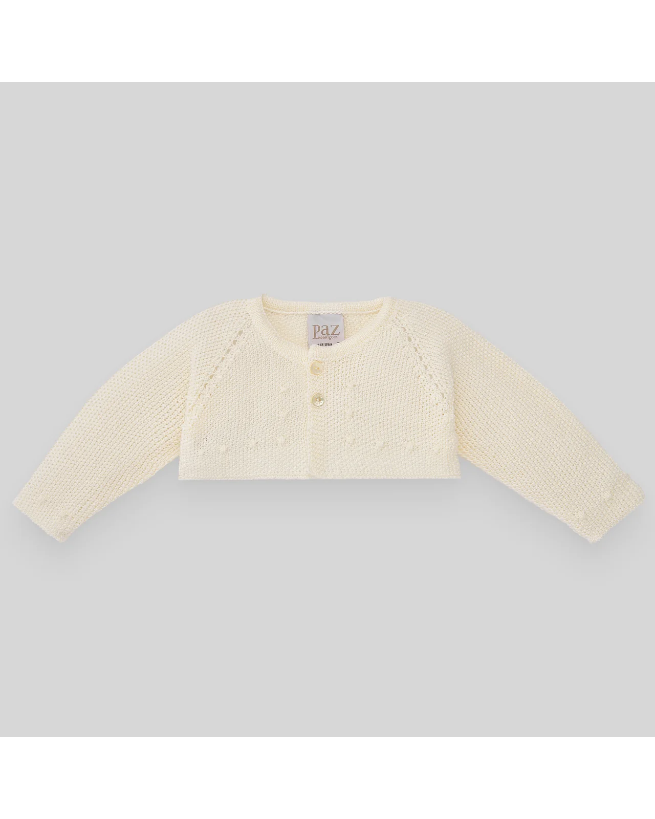 Chaqueta corta algodón ESENCIAL - Imagen 3