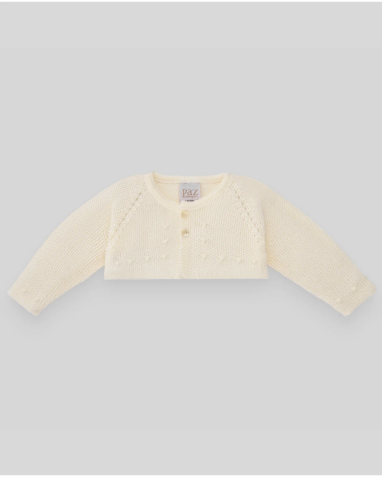 Chaqueta corta algodón ESENCIAL