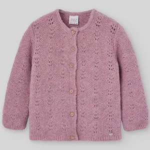 CHAQUETA LARGA NIÑA INFANTIL VIOLETA