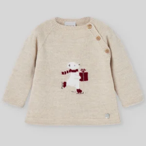 JUBON M/L JACQUARD OSO ACEBO