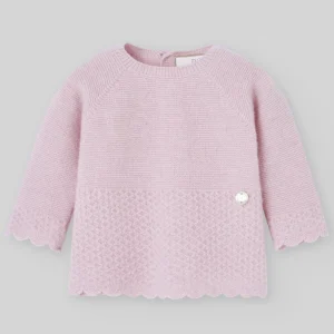Jubón lana cashmere rosa ESSENTIA
