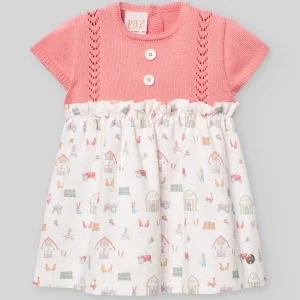 Vestido combinado GRANJA