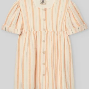 VESTIDO RAYAS INFANTIL NEON