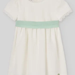 Vestido algodón lino CEREMONIA