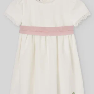 Vestido algodón lino CEREMONIA