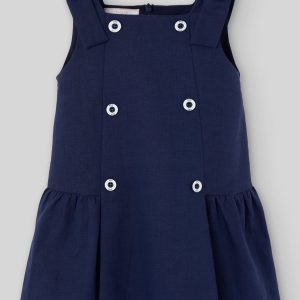 Vestido algodón lino ESLORA