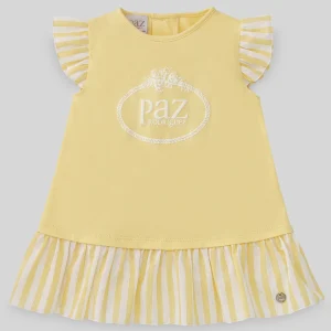 Vestido amarillo BICICLETAS