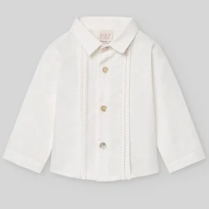 CAMISA LORZAS NIÑO LINO