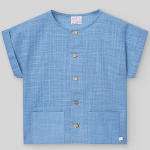 Camisa azul POMBA