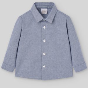 CAMISA BEBE E INFANTIL NIÑO VIOLETA