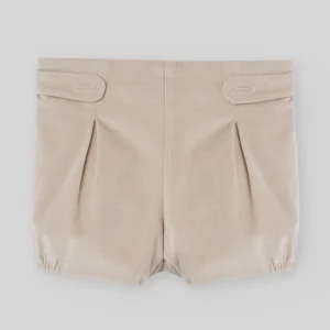 PANTALON CORTO NIÑO TERCIOPELO ERIZOS