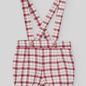 Pantalón corto con tirantes ACEBO