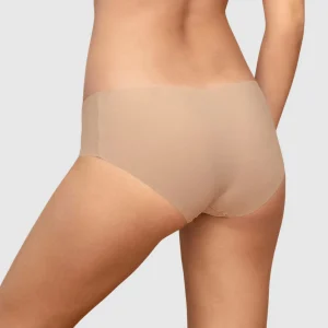 Panty hípster invisible ultraplano sin elásticos y de pocas costuras