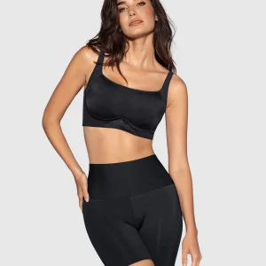 Short de control moderado aspecto invisible con fajón antideslizante