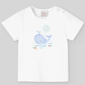 Camiseta ballena BAÑO
