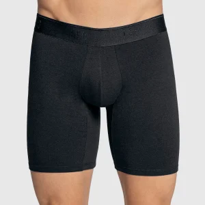 Bóxer largo ajustado ultrasuave al tacto en algodón