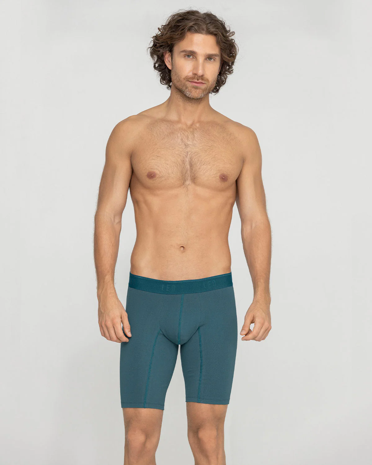 Paquete x 4 bóxers largos de algodón que evitan el roce entre las piernas - Imagen 9