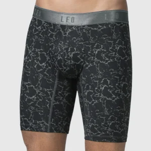 Bóxer largo en microfibra con diseño ergonómico