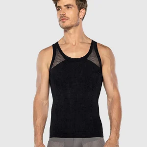 Camiseta ajustada para hombre de compresión suave en microfibra