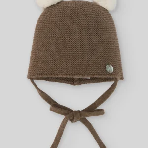 Gorro lana pompones ESENCIAL