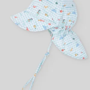 Gorra estampado mar BAÑO