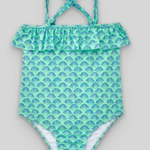 Bañador verde niña BAÑO
