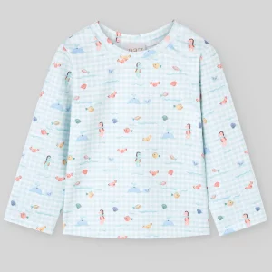 Camiseta estampado mar BAÑO