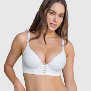 Brasier triangular de realce alto y buen cubrimiento Memory Bustier