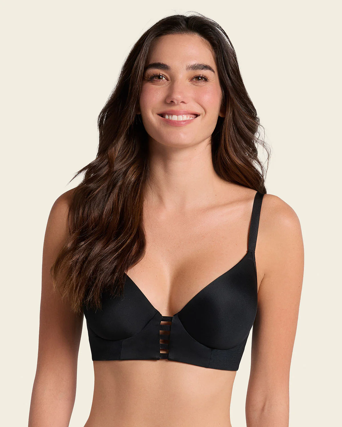 Brasier triangular de realce alto y buen cubrimiento Memory Bustier - Imagen 4