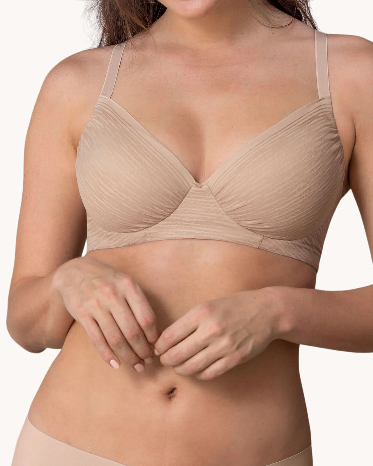 Brasier con cubrimiento total del busto Comfort Fit - Imagen 3