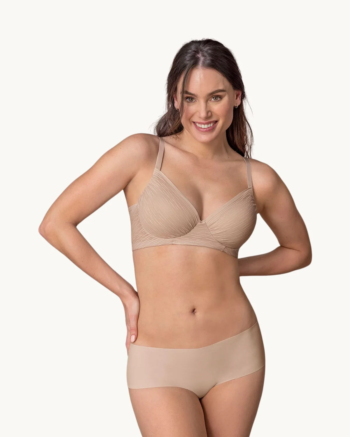 Brasier con cubrimiento total del busto Comfort Fit - Imagen 4