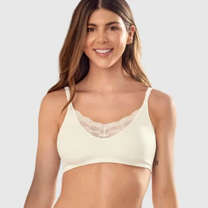 Top con detalles de encaje en escote y espalda