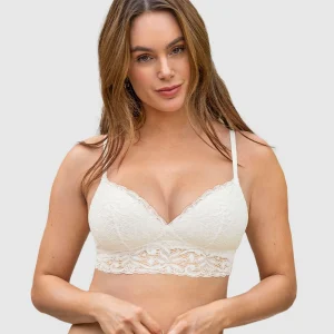 Brasier en encaje sin arcos