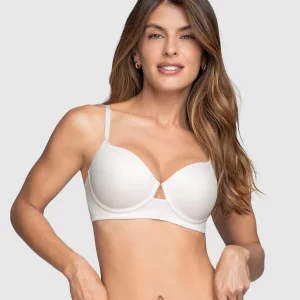 Brasier de realce alto con escote profundo