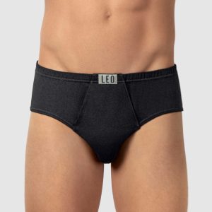 Calzoncillo clásico en algodón con abertura