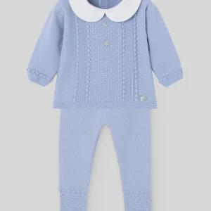 Conjunto bebé jubón + polaina PAZ