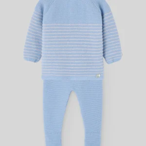 Conjunto jubón-polaina azul ESSENTIA