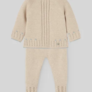 Conjunto bebé jubón + polaina ALEGRIA