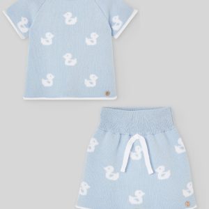 Conjunto jubón corto + polaina CUA CUA