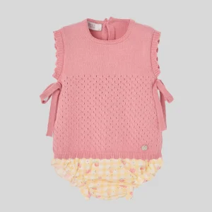 Conjunto jubón corto + braga FRUTITAS