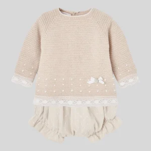 Conjunto jubón corto + cubrepañal NECTAR