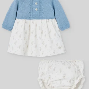 Conjunto vestido combinado + braga KOALA