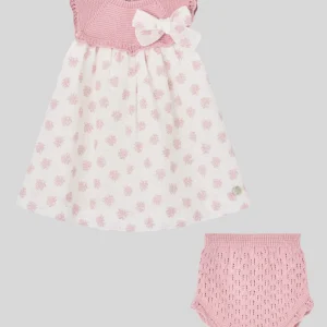 Conjunto vestido + braga punto MIMOSA