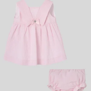 Conjunto vestido rosa + braga CANDY