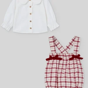 Conjunto blusa + ranita ACEBO