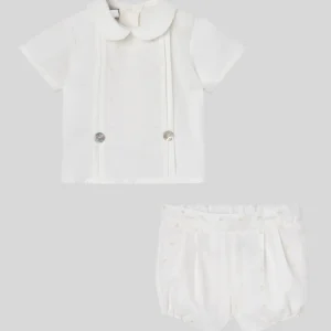 Conjunto blusa + pantalón corto PAZ