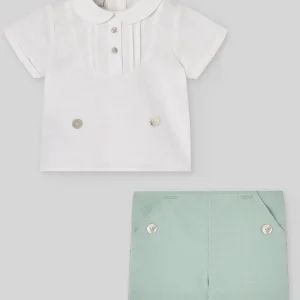 Conjunto blusa + pantalón corto CAUCE