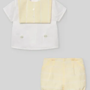 Conjunto blusa + pantalón corto ALBOR