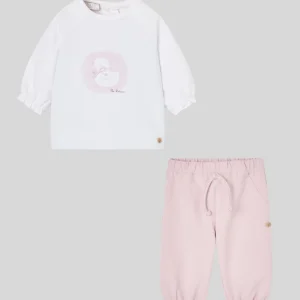 Conjunto sudadera niña + pantalón CUA CUA