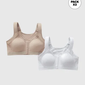 Paquete x 2 brasieres facilitadores de postura y control de busto Multi/Functional